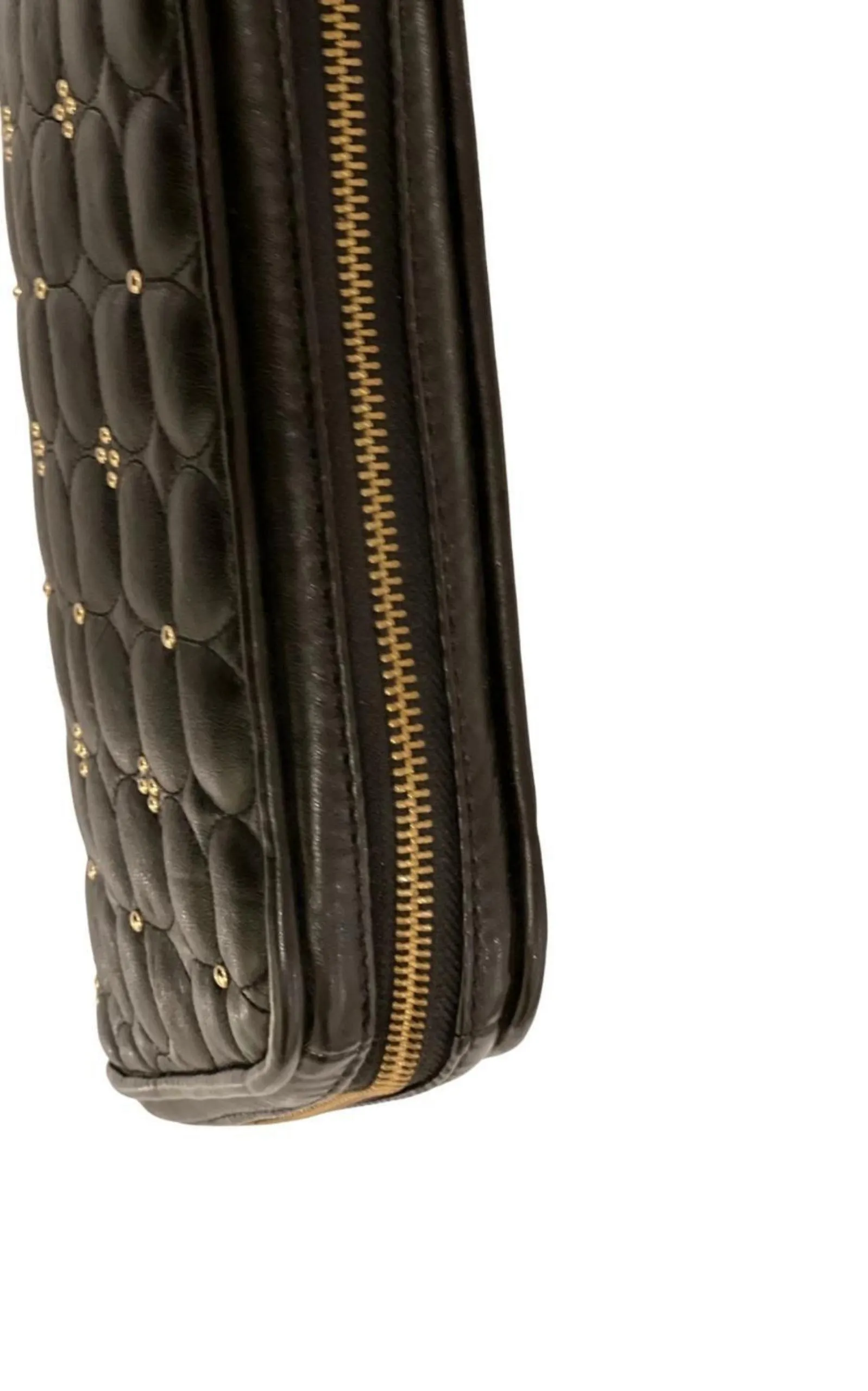 Black Leather Clutch