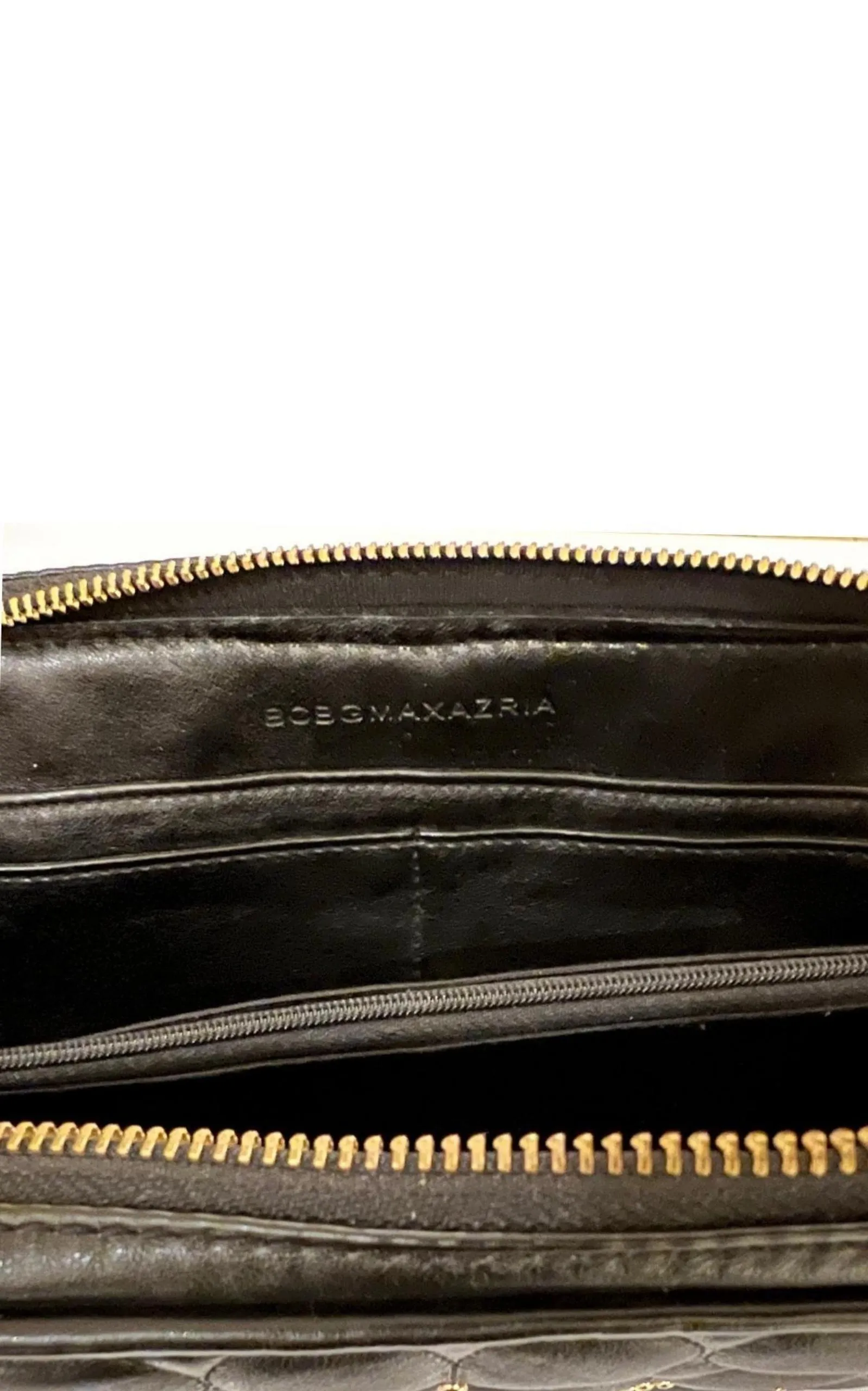 Black Leather Clutch