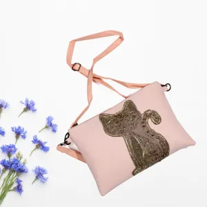 clutches/ pink/ 23 cm * 20 cm / made in turkey -3478